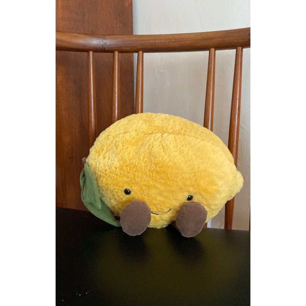 Amusables by Jellycat Amusable Lemon Stuffie Plush NWT